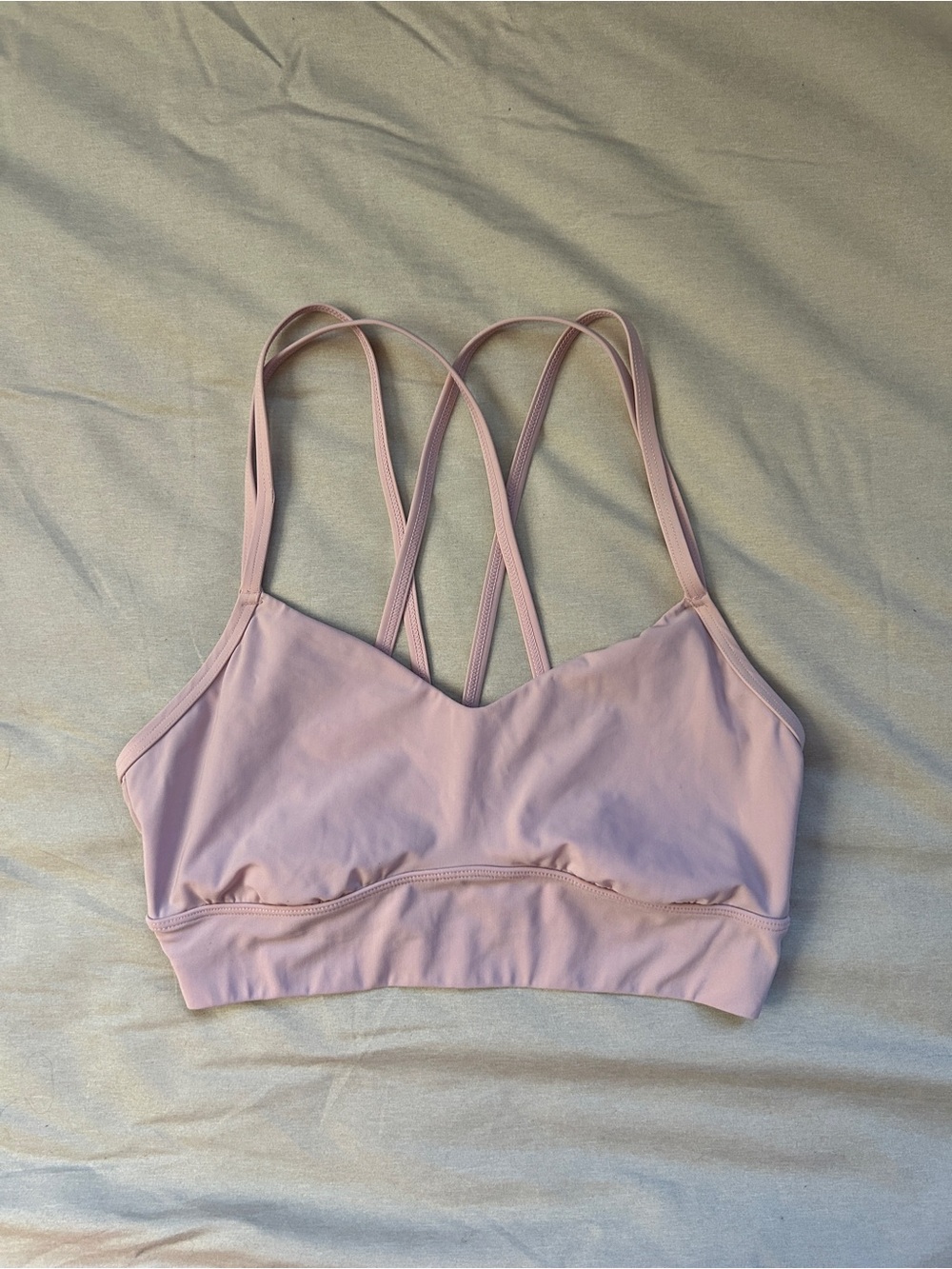 Light Pink Sports Bra